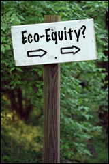Eco-Equity Trail Sign Image